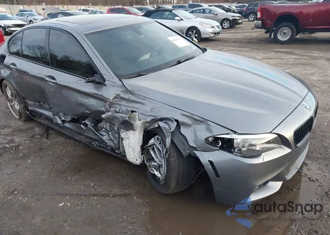 2015 BMW 528I xDrive из США, поврежденный, VIN WBA5A7C54FD627544